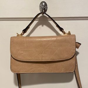 Forever 21 Women’s Tan Faux Leather Wallet Purse